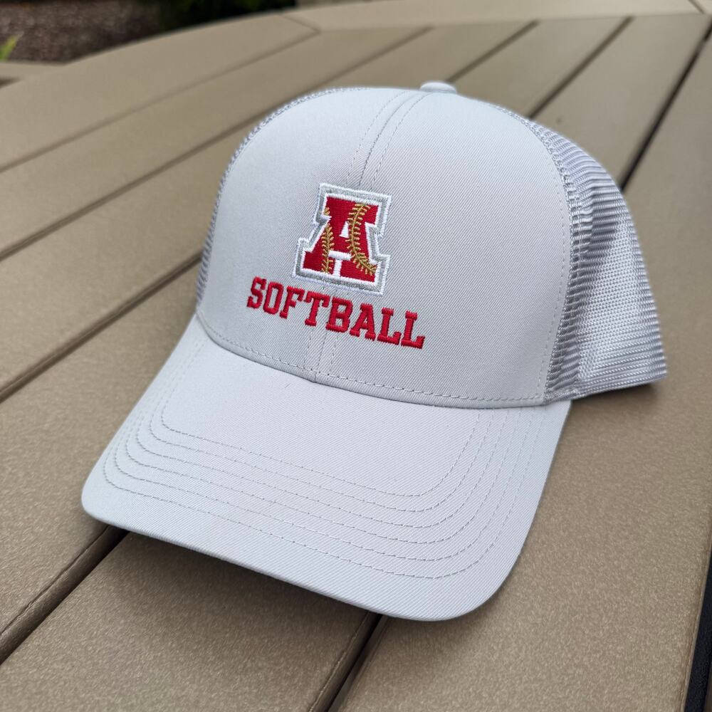 Arrowhead High School Softball Gray Imperial Trucker Hat Hartland WI OSFA